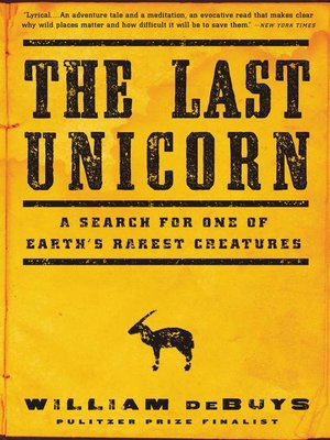 cover image of The Last Unicorn